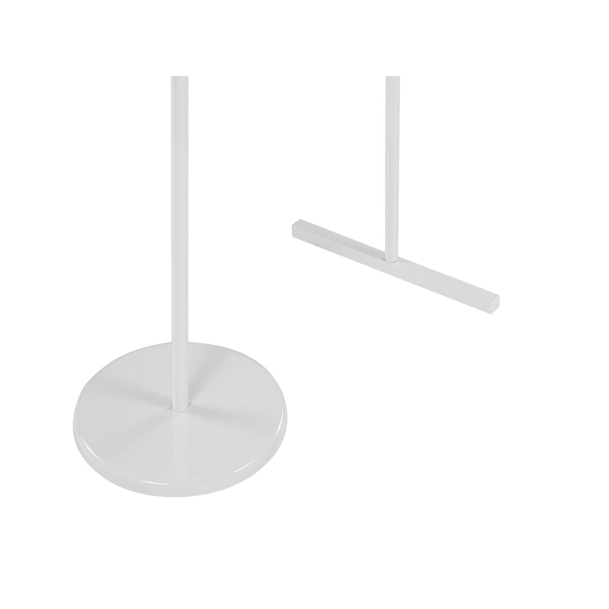 Wieszak stojący biały BENTON