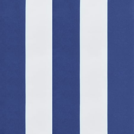 vidaXL Poduszki ozdobne, 4 szt., biało-niebieskie paski, 50x50 cm