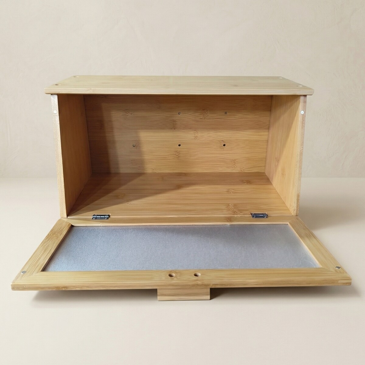 Bambusowy chlebak ALBA, 22 x 39 x 22 cm