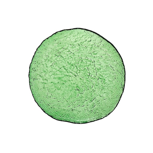 VILLA ITALIA Talerzyk deserowy szklany 22 cm MIDORI