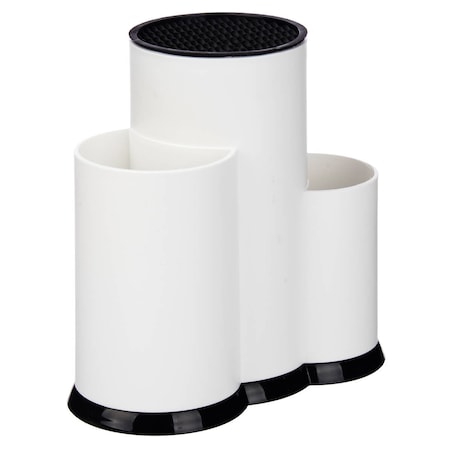 Stojak na noże, plastikowy, 12,5 x 23 x 22 cm