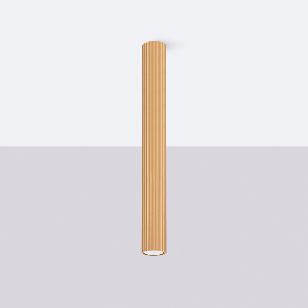 Plafon KARBON 60 złoty