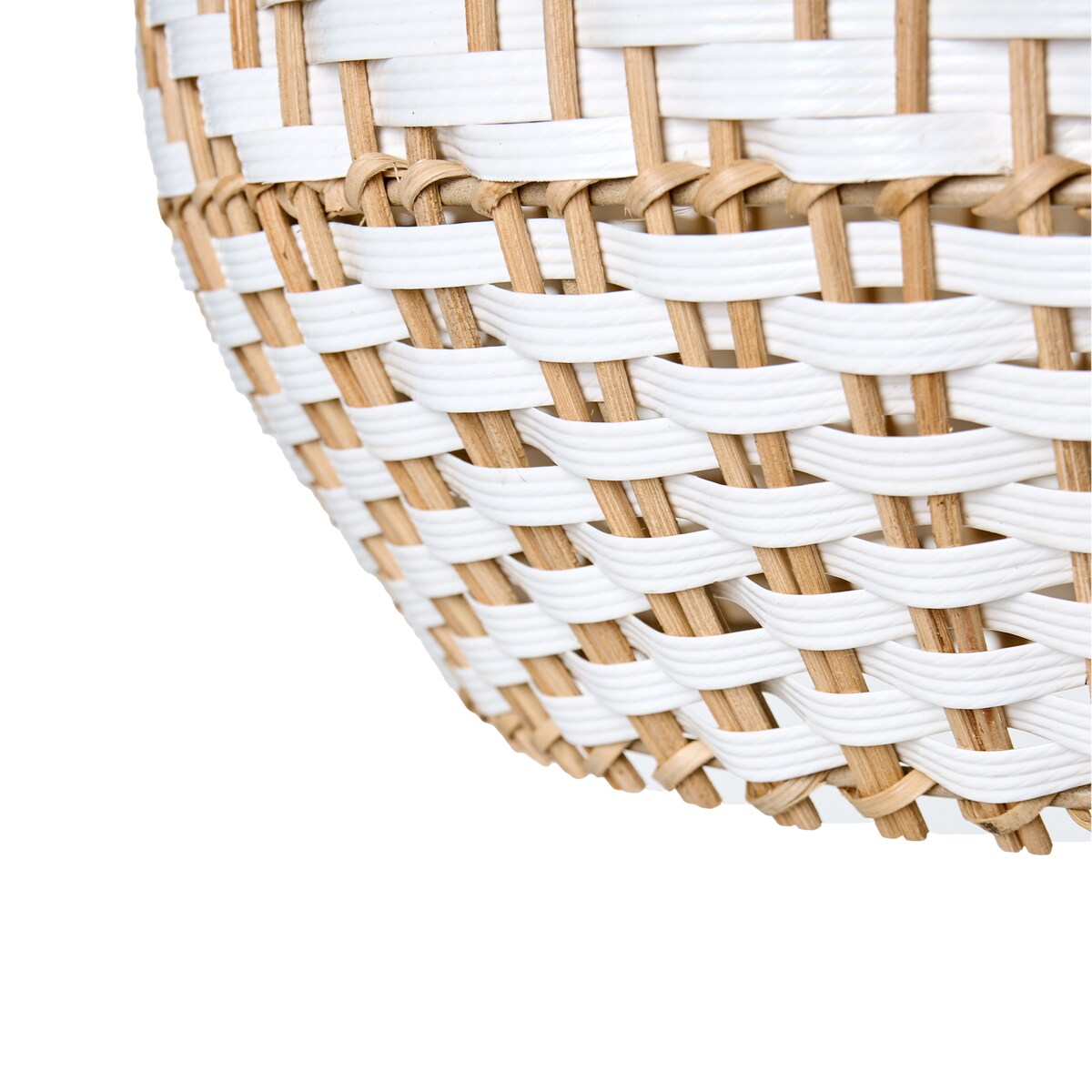 Lampa wisząca YAUCO Rattan Biały