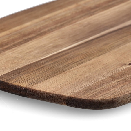 Deska do krojenia z drewna akacji, 28 x 25 cm