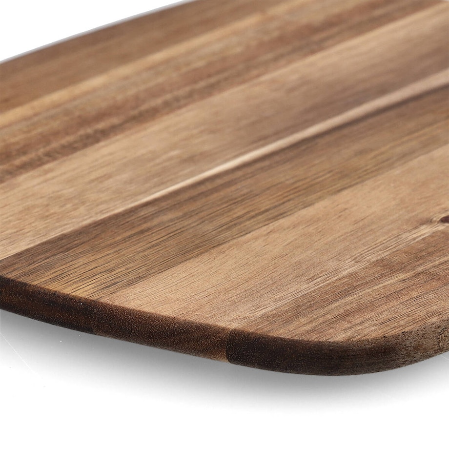 Deska do krojenia z drewna akacji, 28 x 25 cm