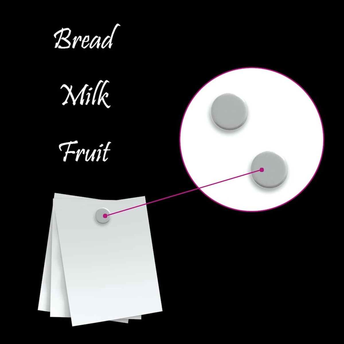 vidaXL Ścienna tablica magnetyczna, czarna, 100x30 cm, szkło hartowane