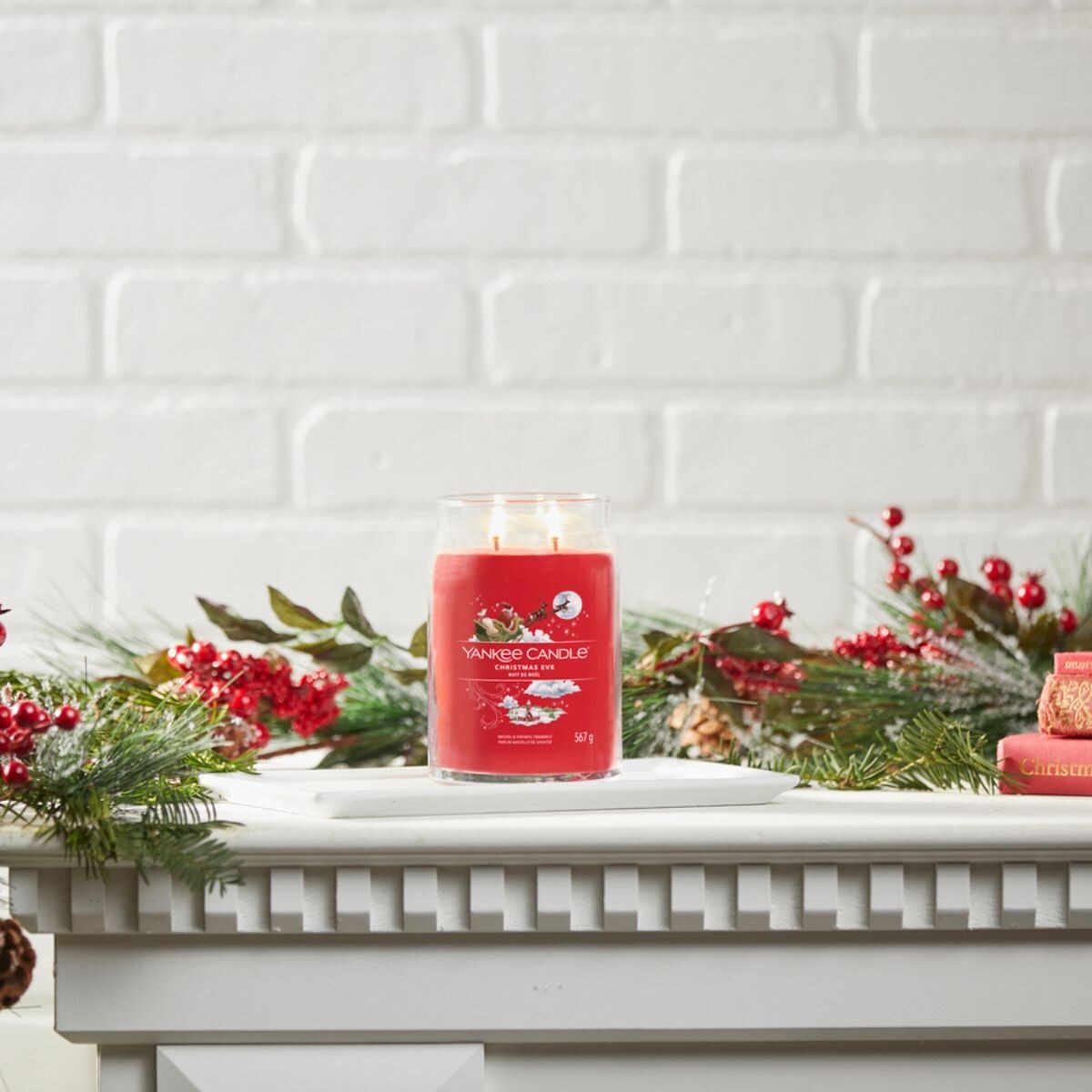 YC SIGNATURE – Świeca duża CHRISTMAS EVE