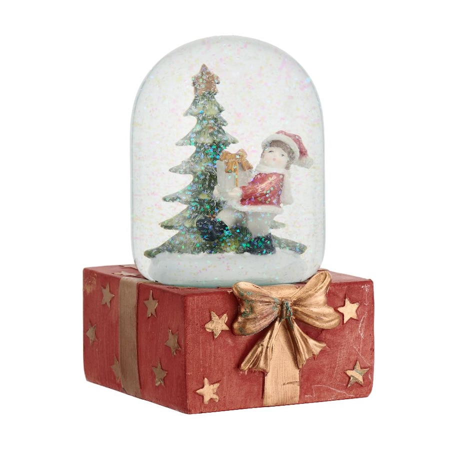 VILLA ITALIA Szklana kula świąteczna 14 cm HOLY TIME