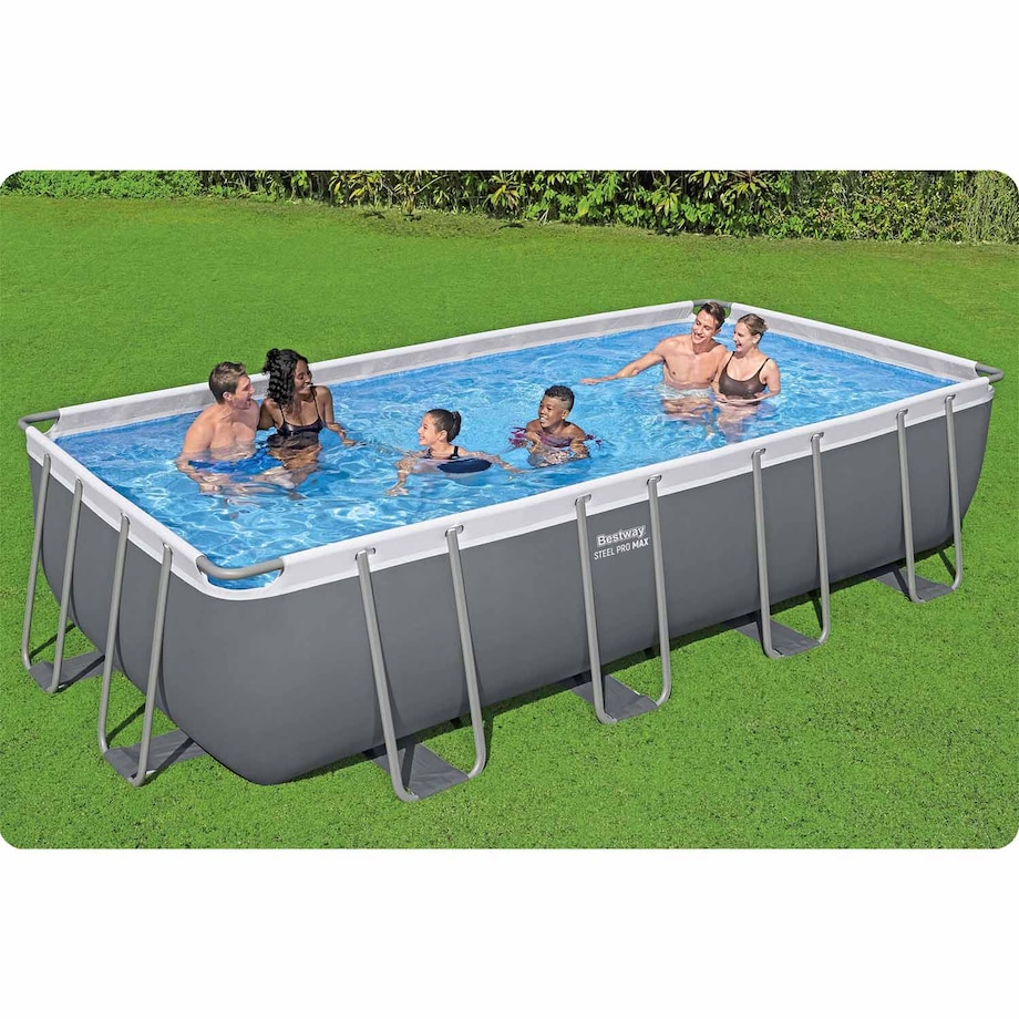 Basen ogrodowy stelażowy Bestway 549x274x122 cm zestaw 11w1 56466N