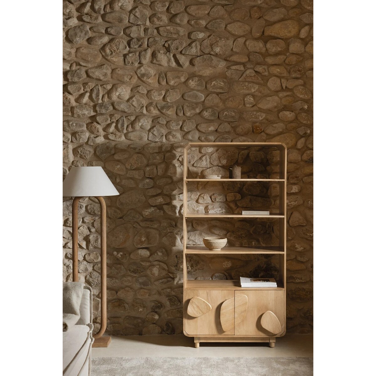 Regał z drewna mango Joel 180x90 cm