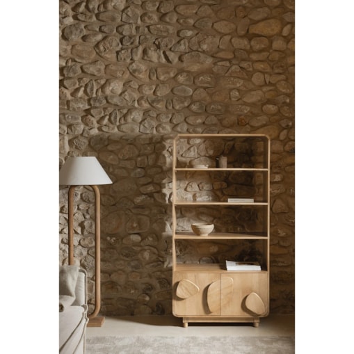 Regał z drewna mango Joel 180x90 cm