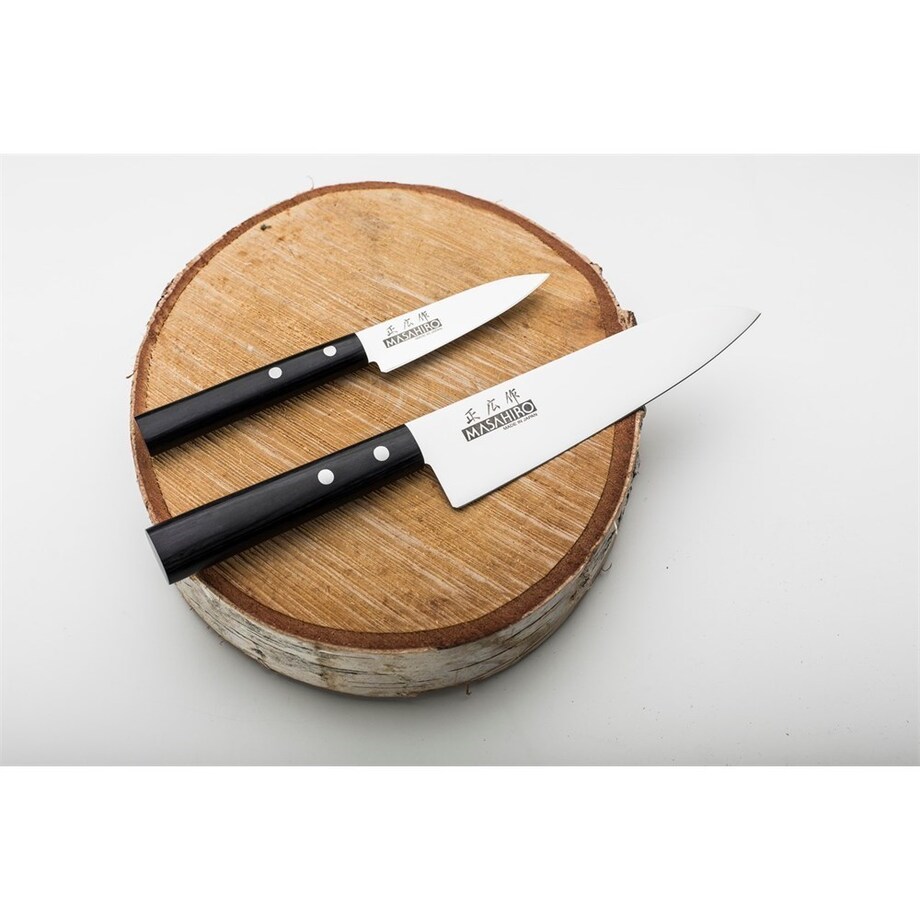 Masahiro nóż Sankei Paring 90mm czarny 35844