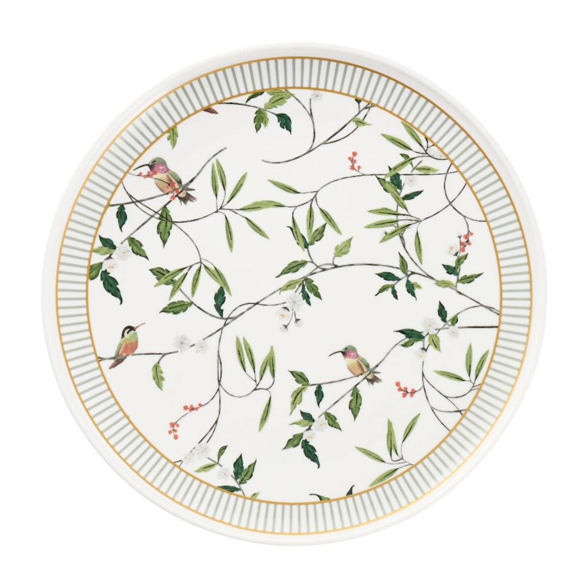 VILLA ITALIA Serwis obiadowy porcelanowy na 6 osób NORIKO WHITE