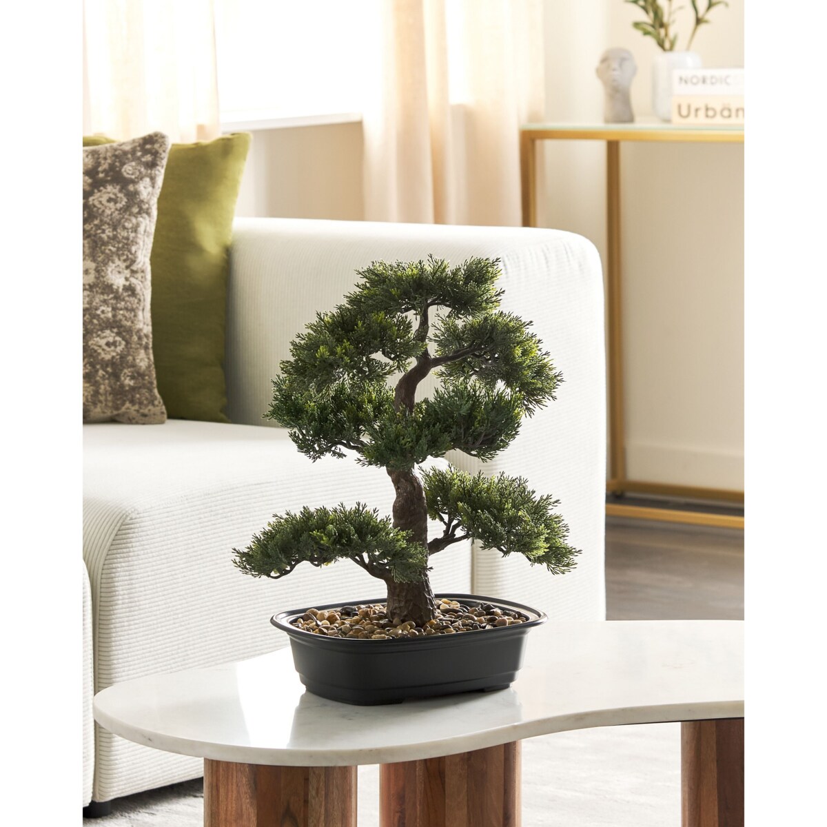 Sztuczna roślina PINE 44 cm Zielony