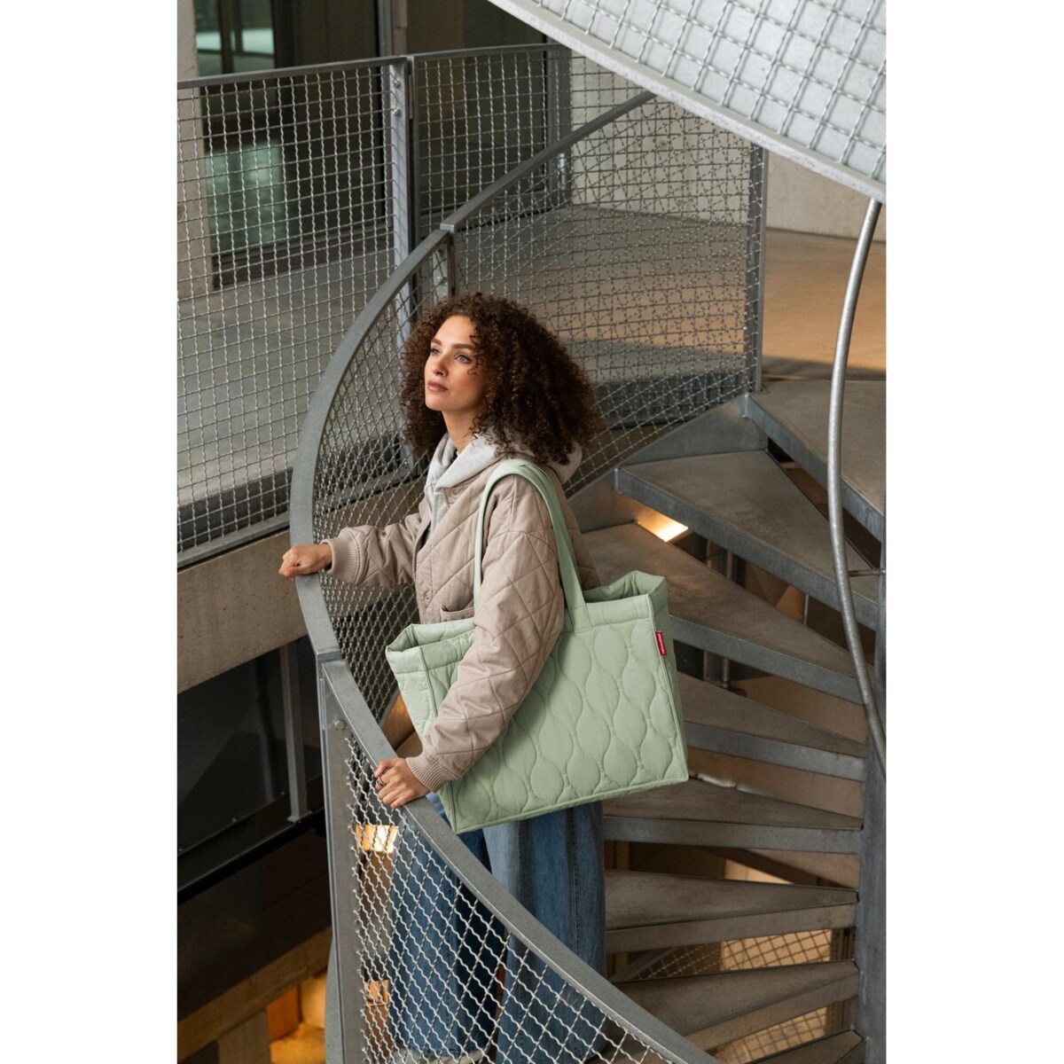 Torba SOFTSHOPPER, puffer iced matcha