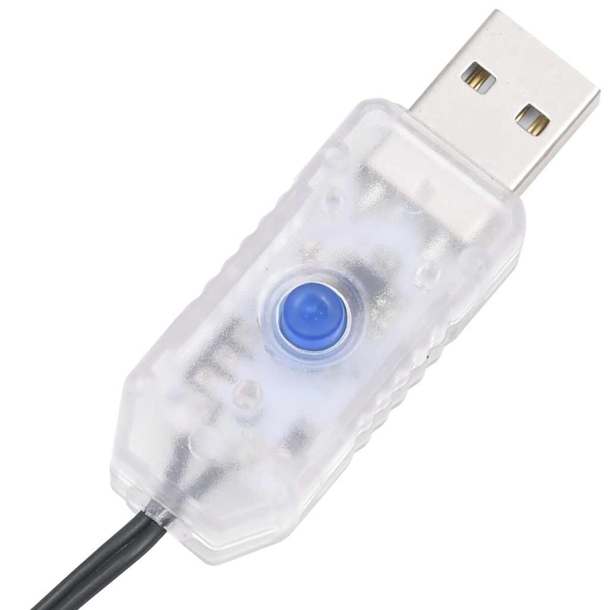 vidaXL Choinka LED 275 diod LED Niebieski 180 cm