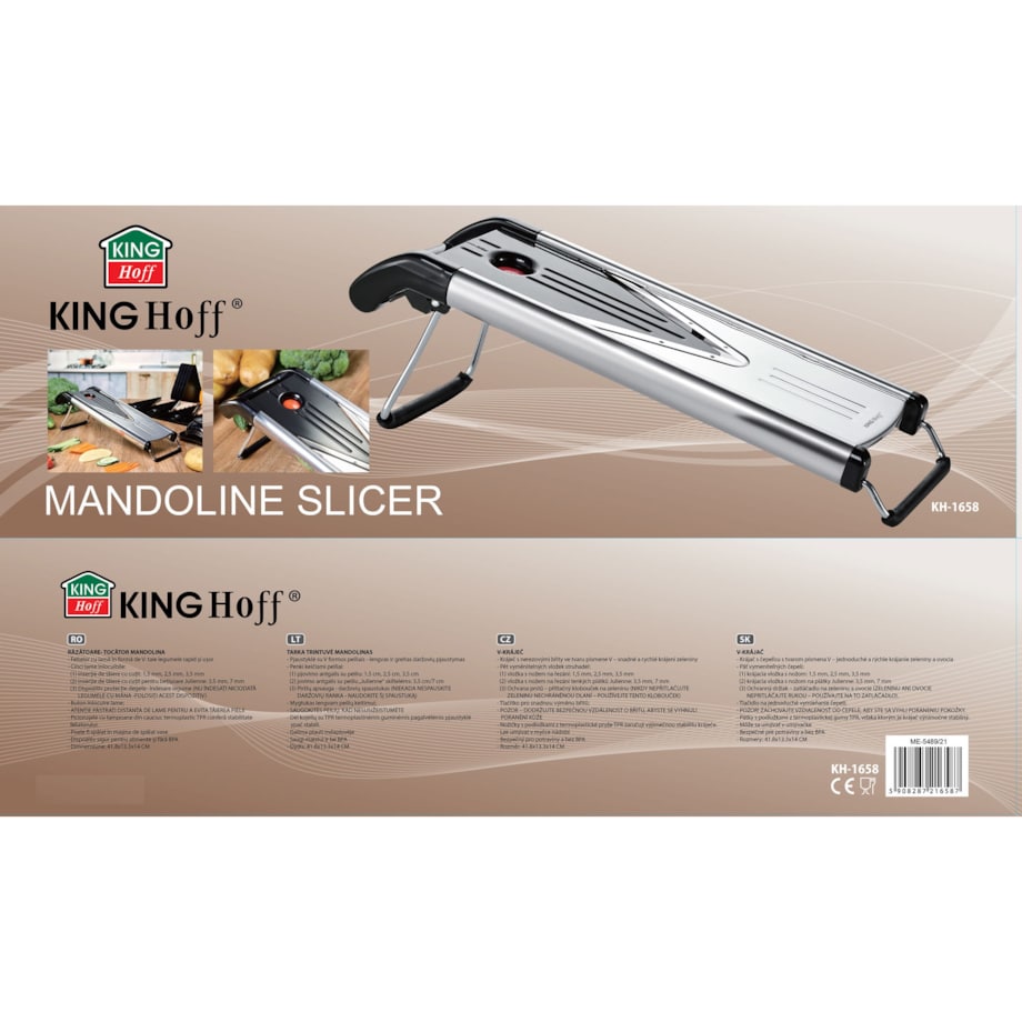 Szatkownica do warzyw mandolina profesjonalna KINGHOFF
