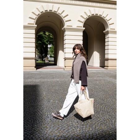 Torba SHOPPER M, leo vanilla