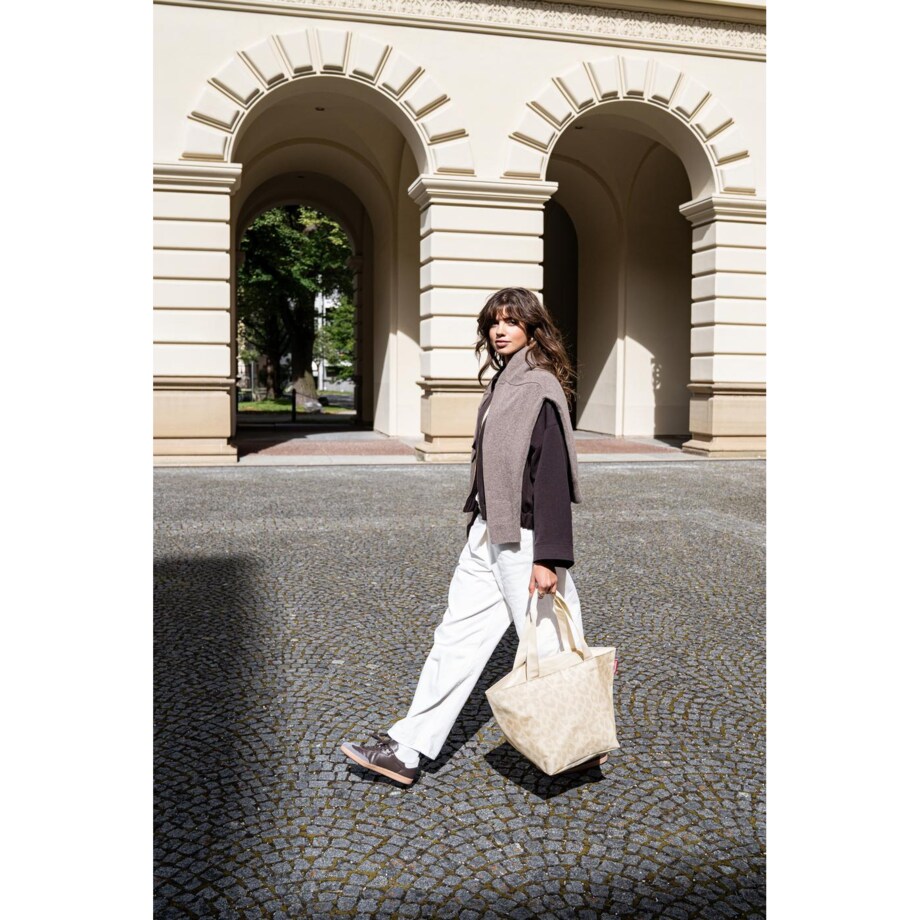 Torba SHOPPER M, leo vanilla