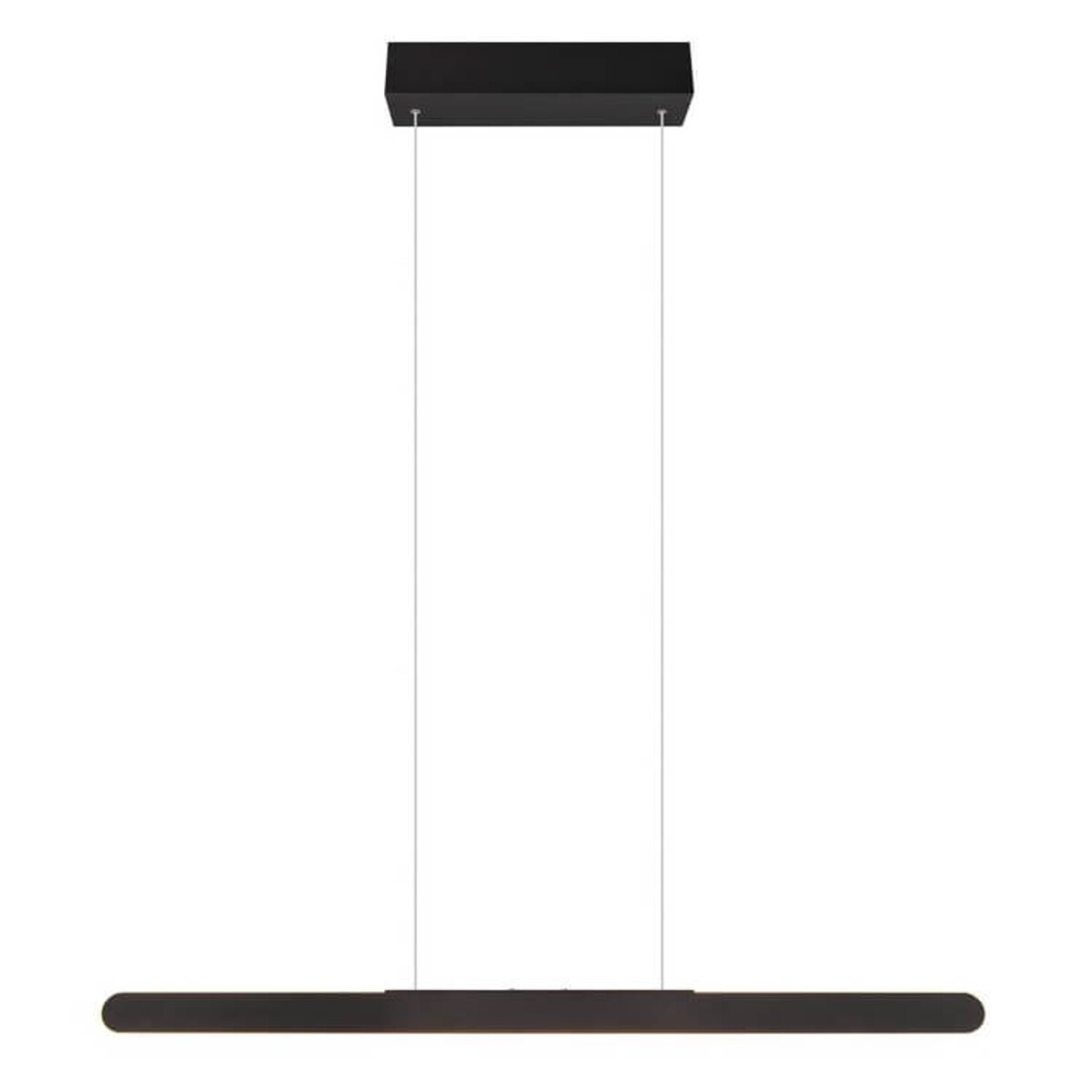 Lampa wisząca liniowa Helios 343310132 Trio LED 28W 2700-6500K salonowa czarna