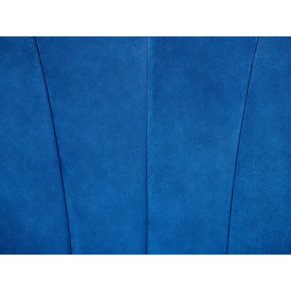 Krzesło biurowe regulowane welurowe niebieskie MONTICELLO