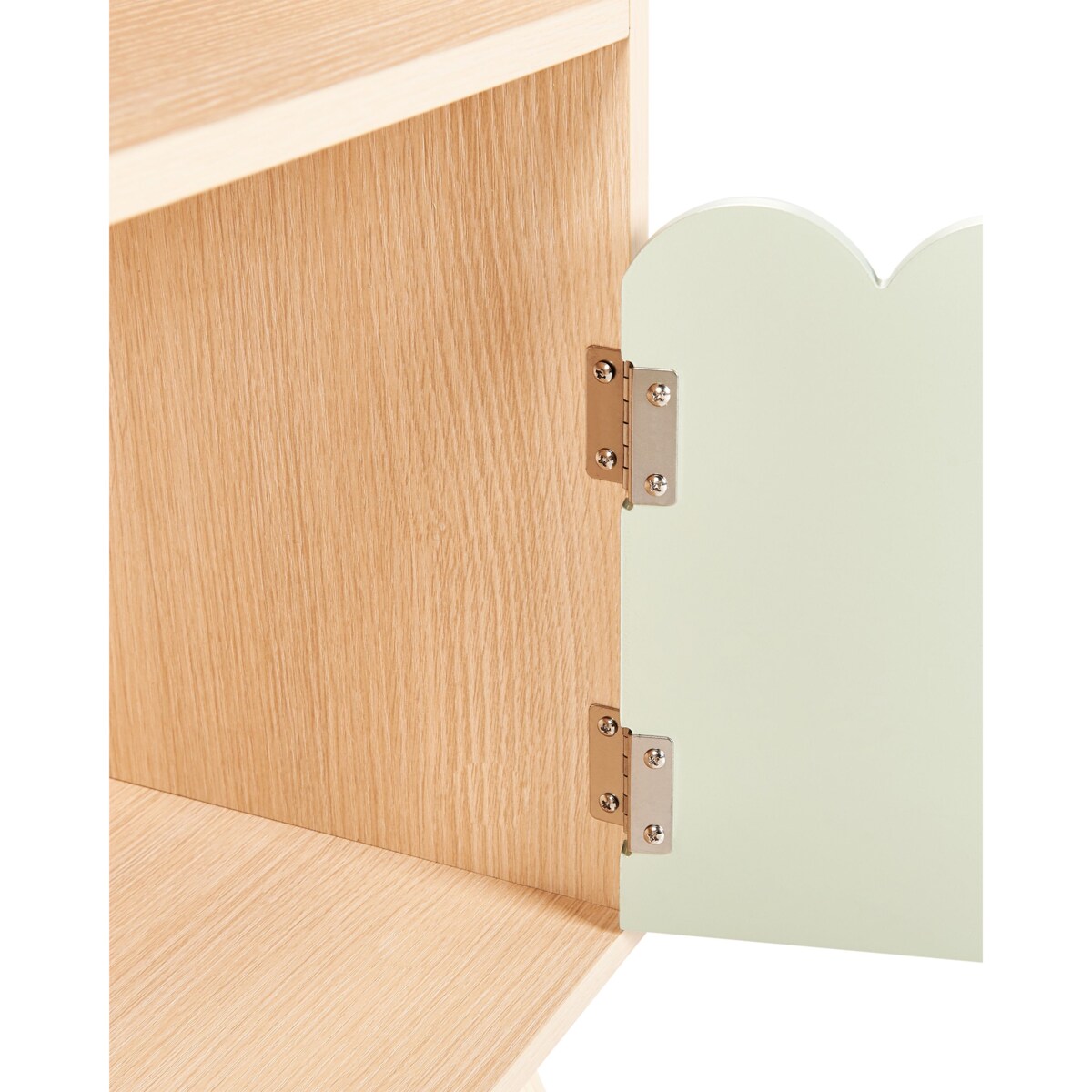 Regał MDF Jasne drewno LACKEY