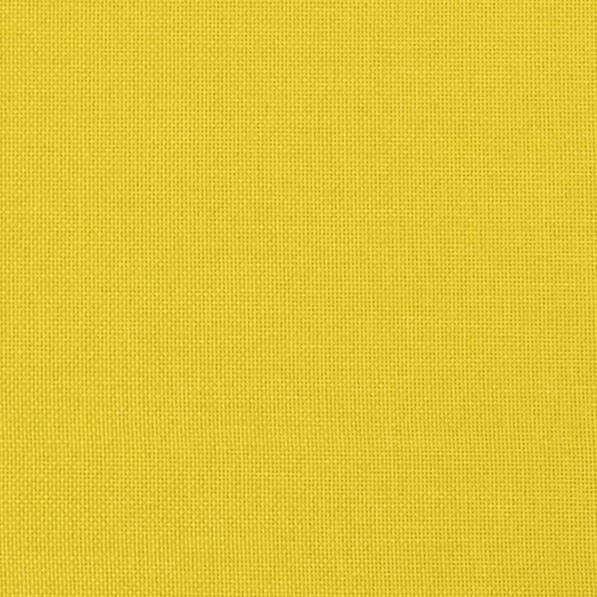 vidaXL Fotel bujany, musztardowy, tapicerowany tkaniną