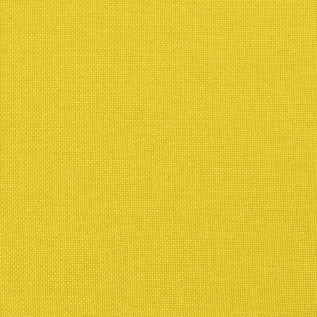 vidaXL Fotel bujany, musztardowy, tapicerowany tkaniną