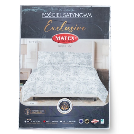 Pościel satynowa EXCLUSIVE (220x200-1,70x80-2)
