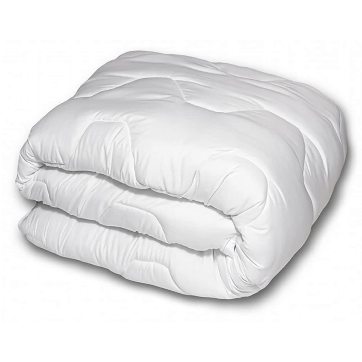 Kołdra Zimowa 220X200 Cm Antyalergiczna Mikrofibra Włókno Silikonowe Pikowana