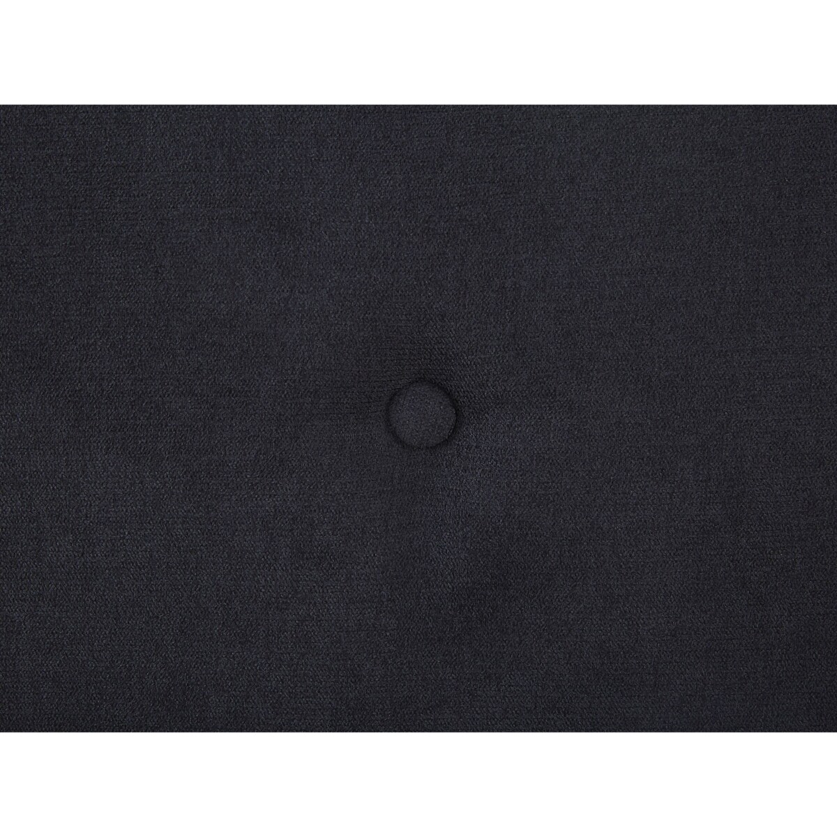 Łóżko tapicerowane 140 x 200 cm czarne AMBASSADOR