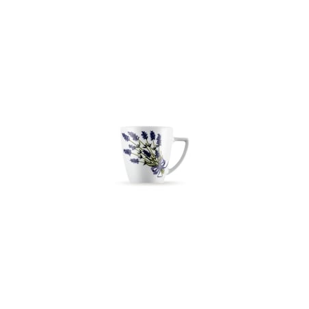 Filiżanka 100 ml Beata ze spodkiem 12 cm Boss Lawenda LLAW (5979)