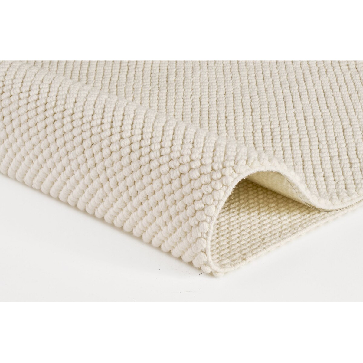 Kleine Wolke Punto Ekologiczny Dywanik łazienkowy Biały 70x120 cm