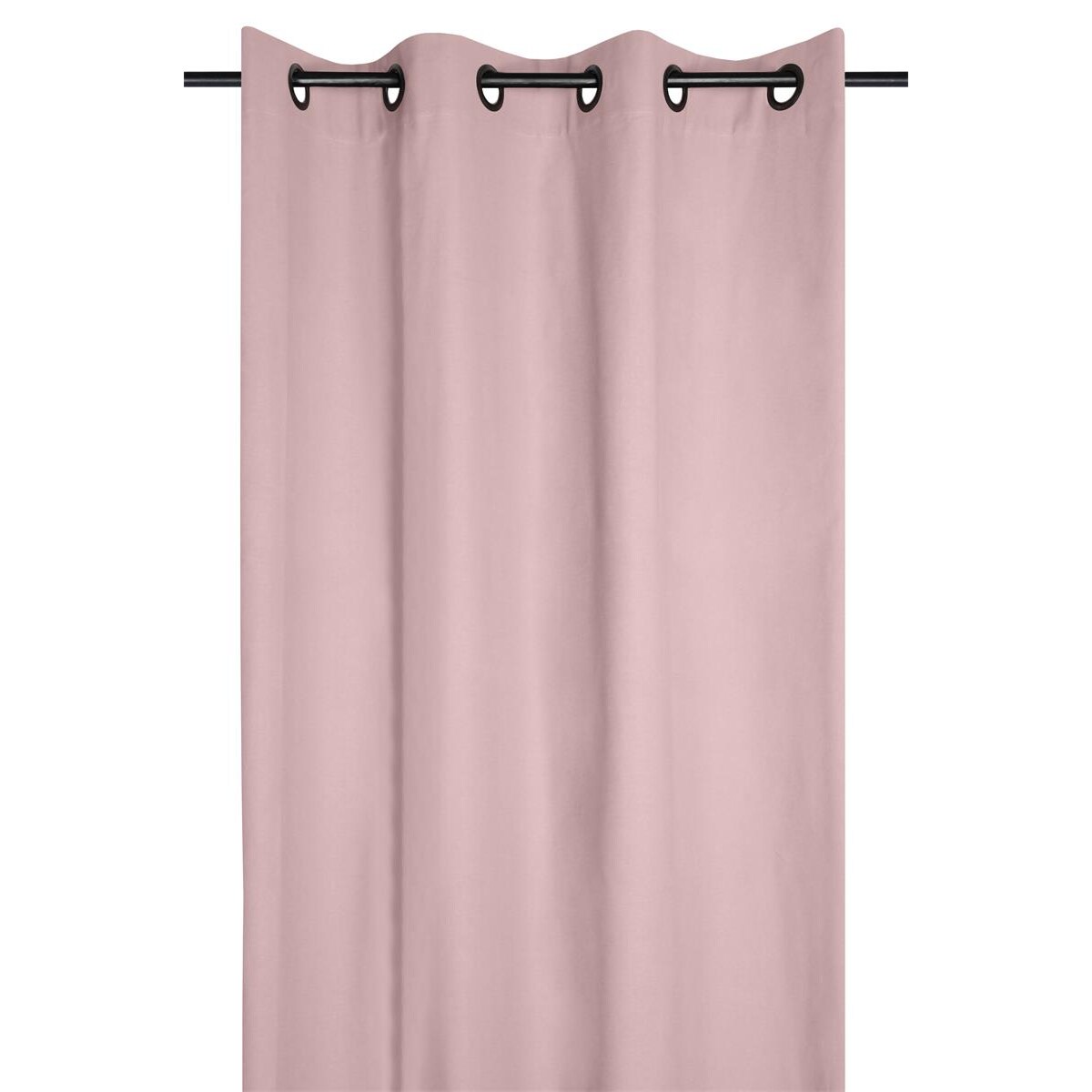 Bawełniana zasłona na przelotkach DUO, 135 x 240 cm