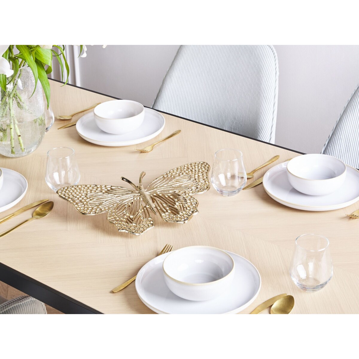 Figurka motyl złota MADIUN