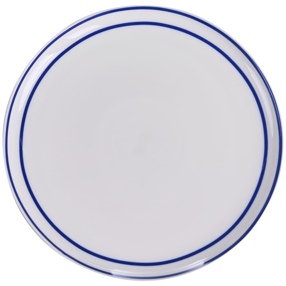 Zastawa stołowa 12-częściowa AMCHUR Porcelana Biały/ niebieski