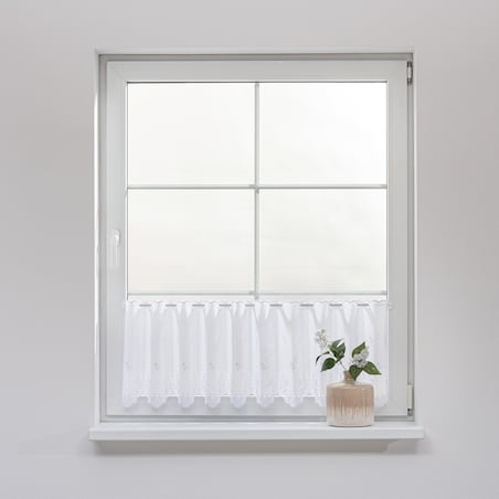 Zazdrostka żakardowa Floral wys. 40 cm na metry 260x0