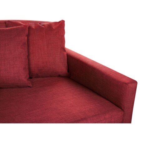 Sofa 3-osobowa czerwona GILJA