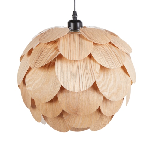Lampa wisząca bambusowa naturalna BAMPUR