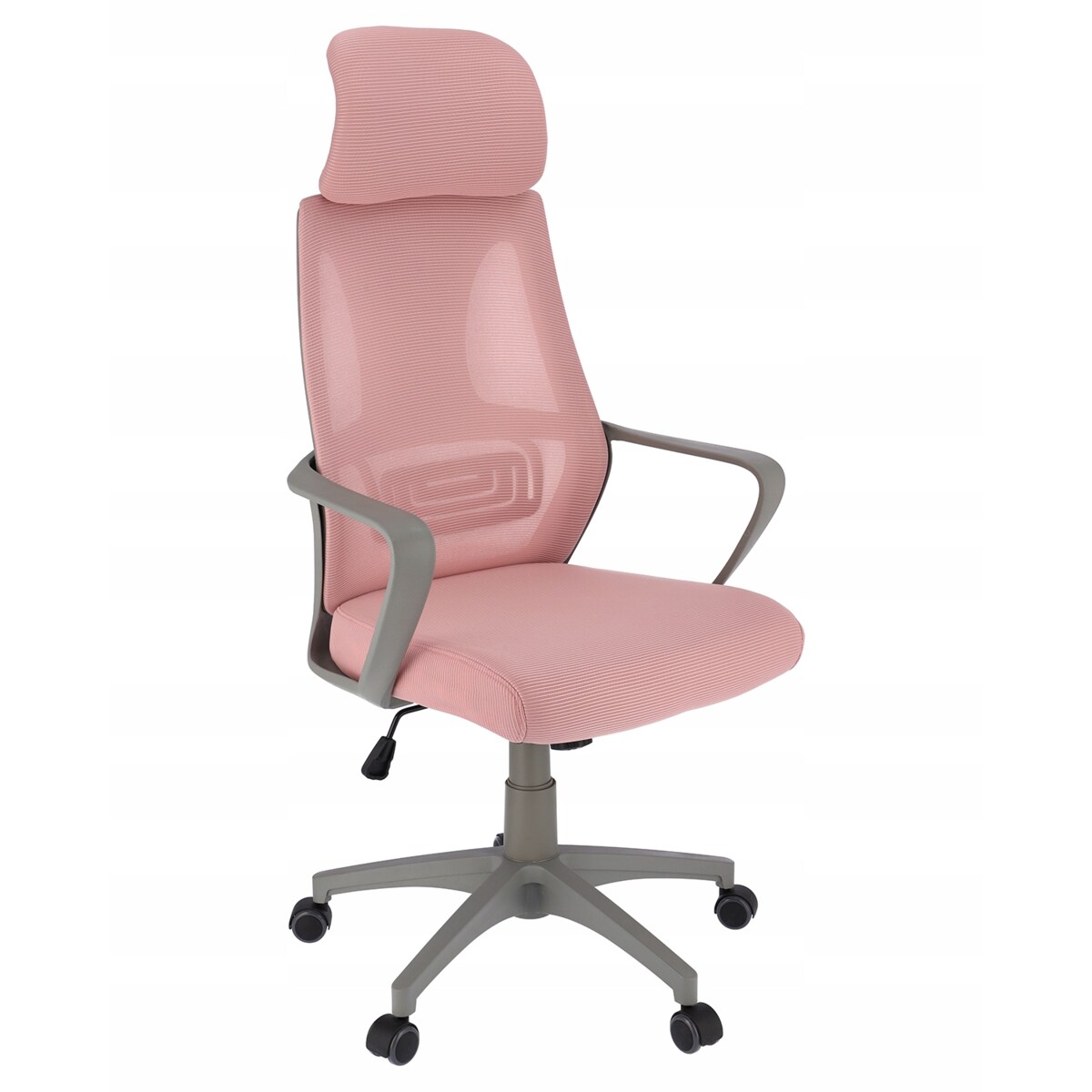Fotel Krzesło Do Biurka Biura Futura Różowy