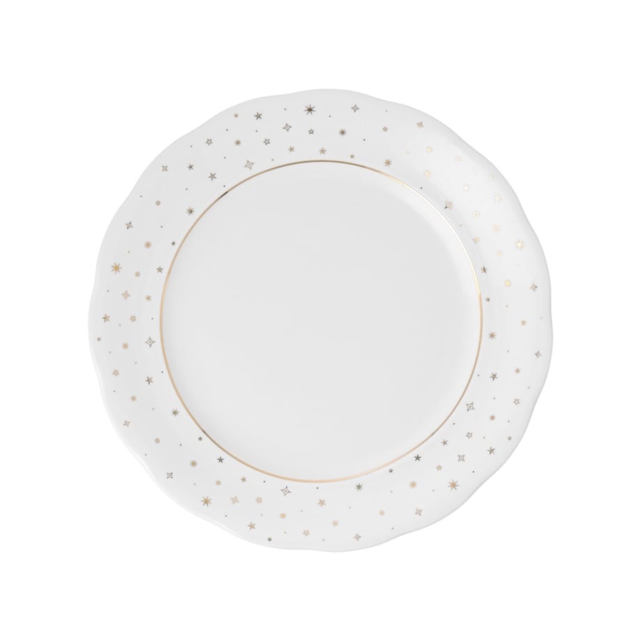 Talerz płytki 26 cm Alaska Blask Świąt BN07