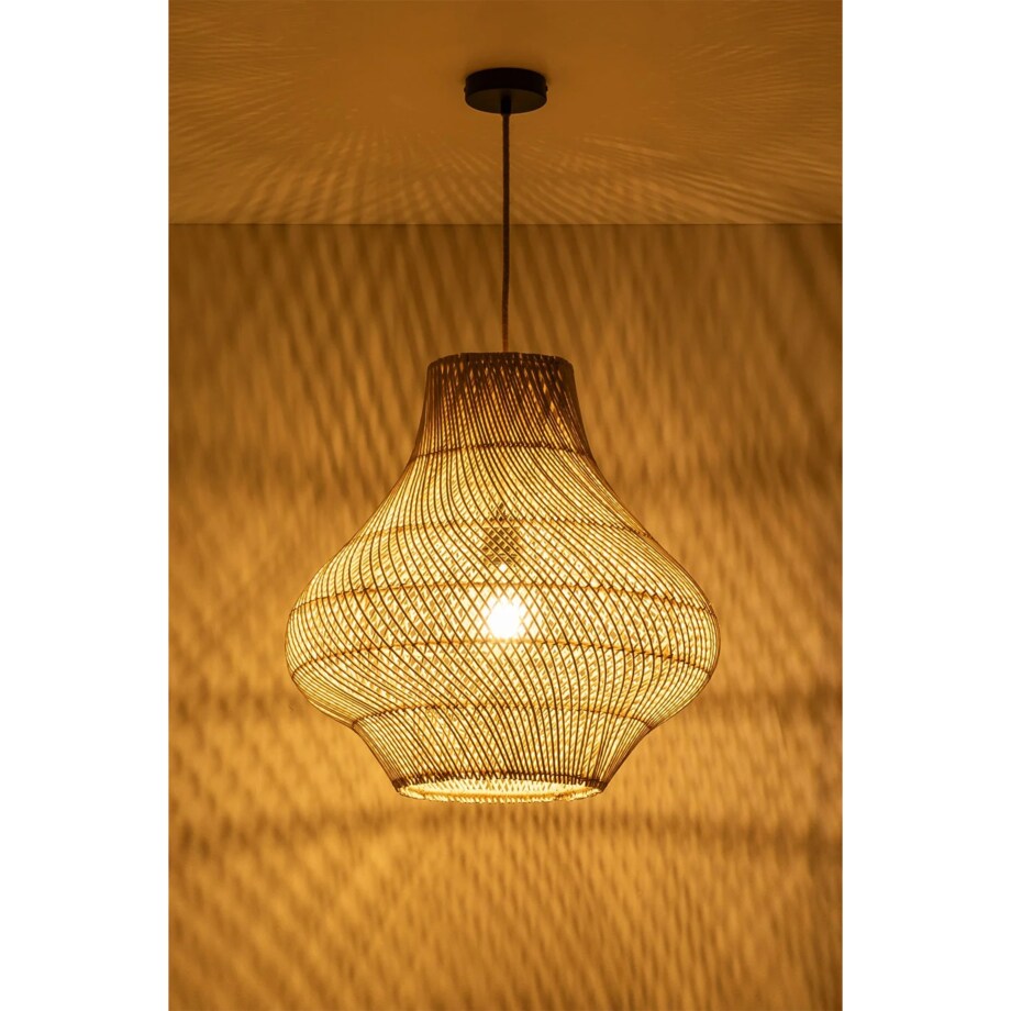 Lampa wisząca, rattanowa Magali Ø50 cm