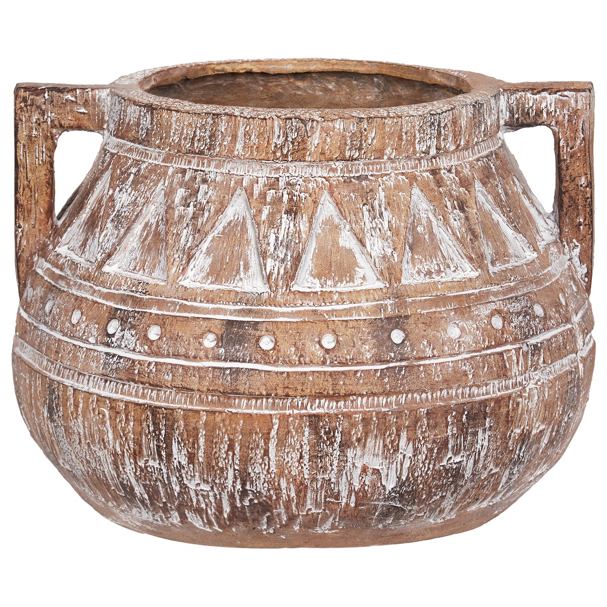 Donica VARIEGATUM 27 cm Brązowy