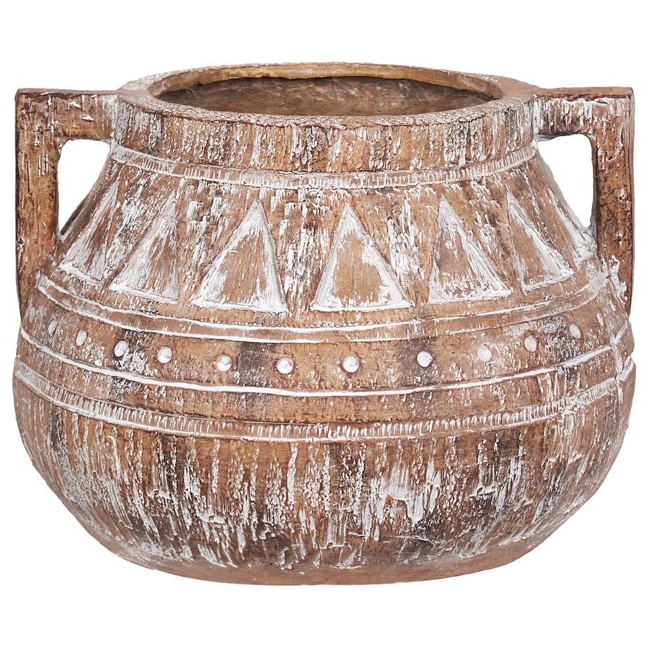 Donica VARIEGATUM 27 cm Brązowy