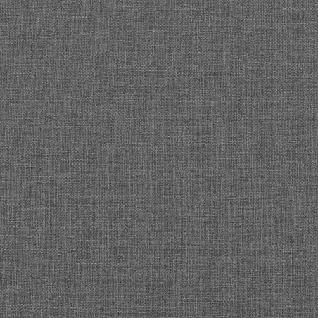 vidaXL Fotel Chesterfield, ciemnoszary, obity tkaniną