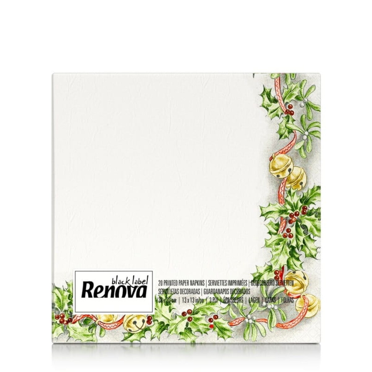 Serwetki Renova Xmas Holly 20szt