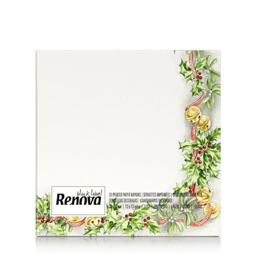 Serwetki Renova Xmas Holly 20szt