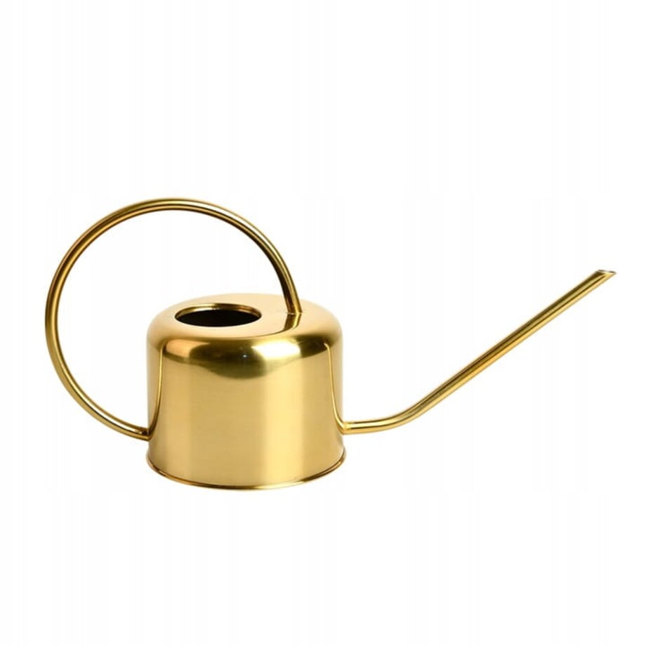 Konewka metalowa Złota Esschert Design Podlewaczka do Podlewania Cynkowa