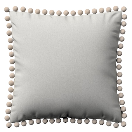 Poszewka Wera na poduszkę 45x45 jasny popiel