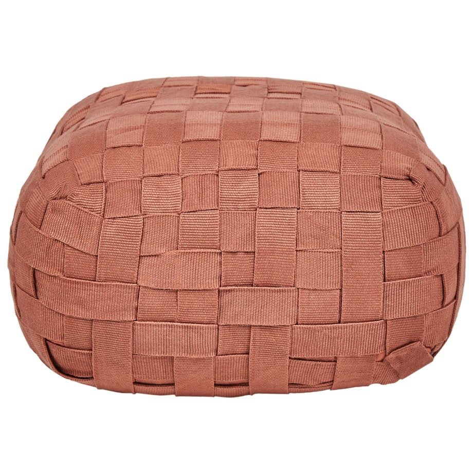 Puf BODLA Jasnoczerwony 50 cm 50 cm